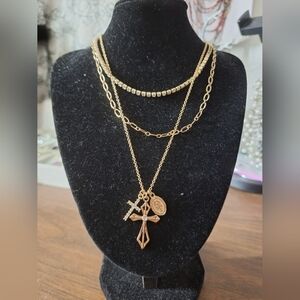 Tanya Creations layered necklace